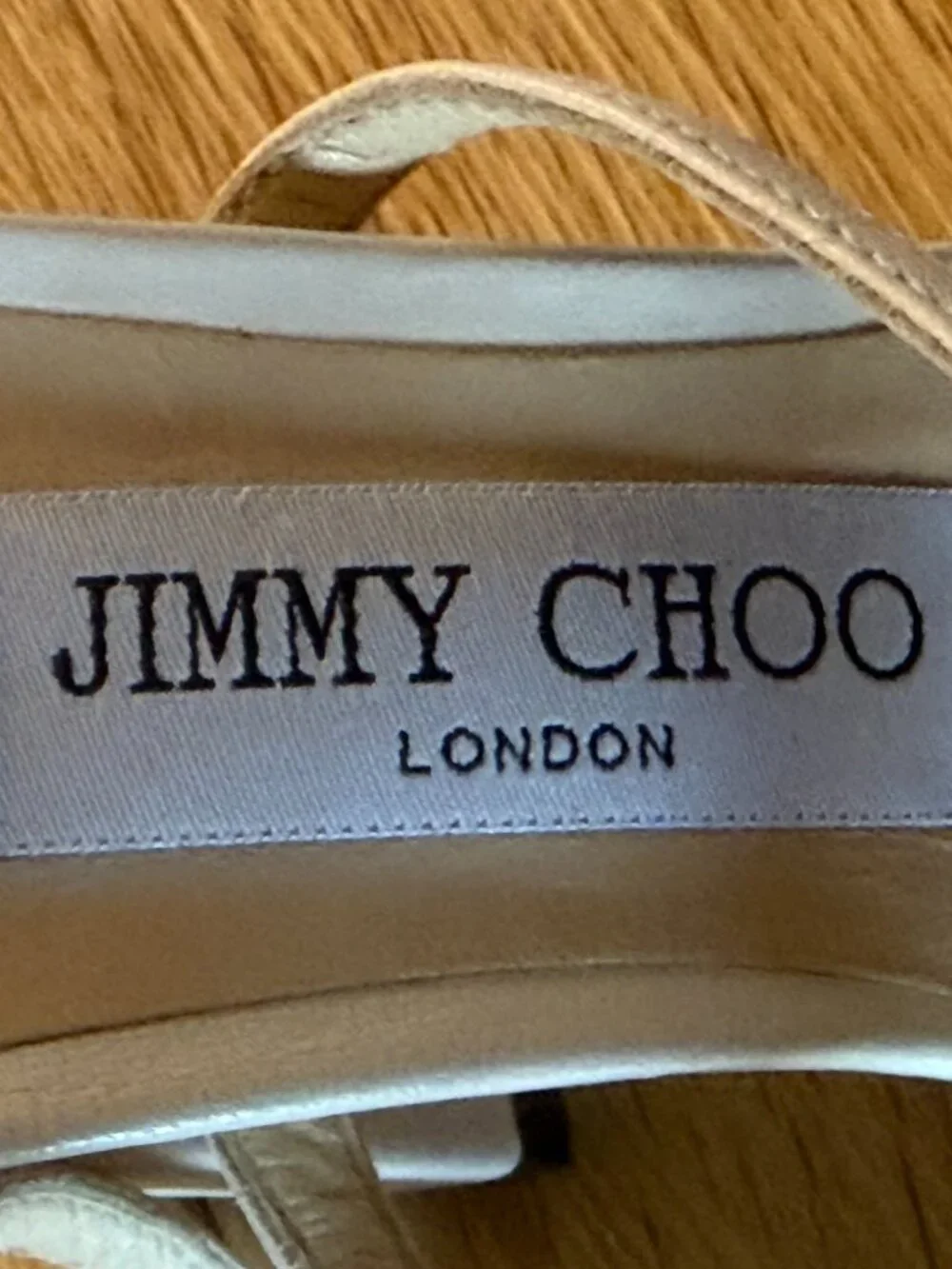 The most fabulous Jimmy Choo sandals!  Worn once, 35